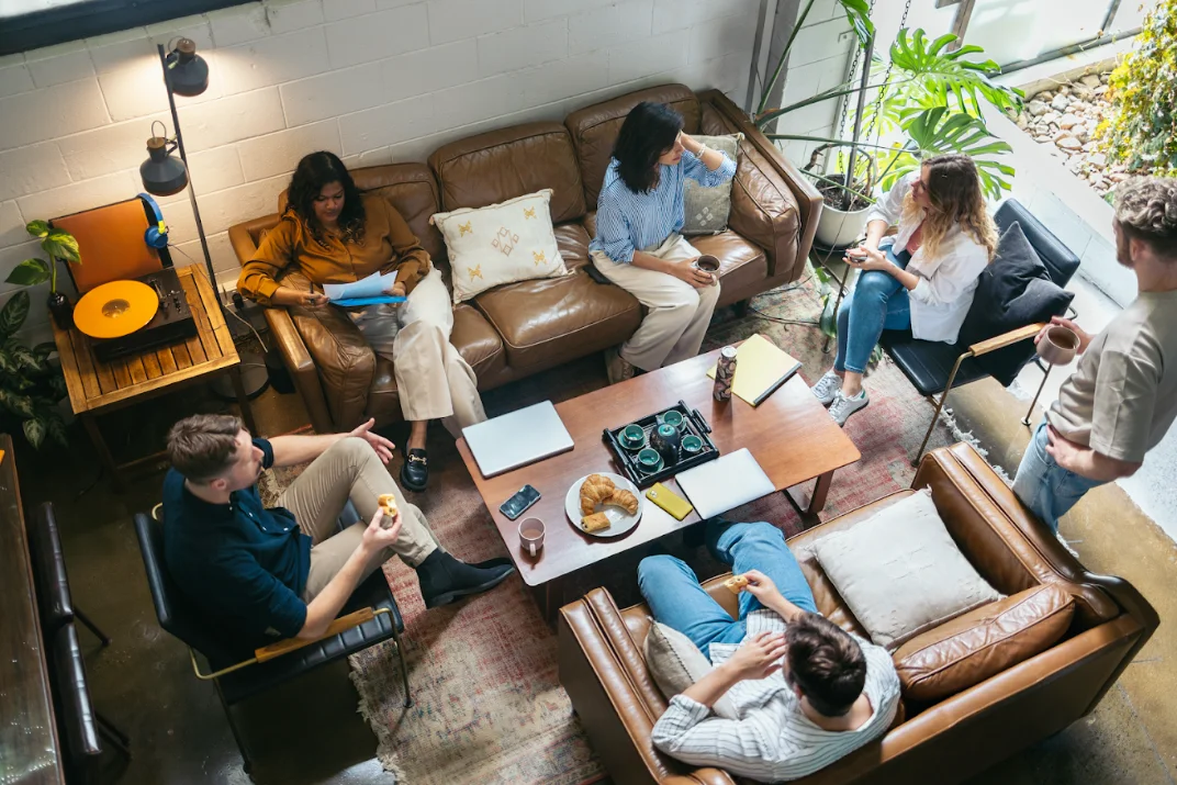 Founders building together